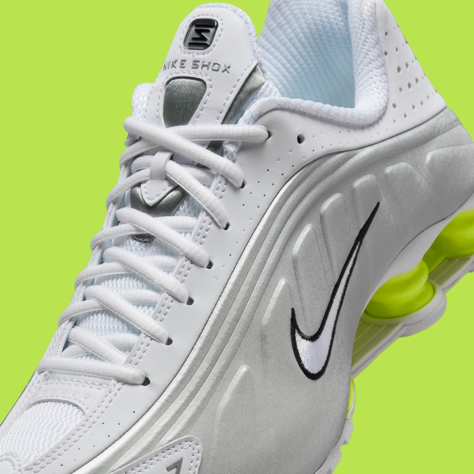 The Nike Shox R4 Appears in White and Volt nike grey camo dunks shoes clearance for women WillardmarineShops
